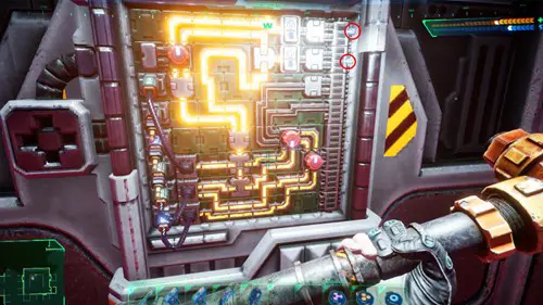 System Shock junction box puzzle