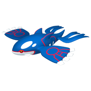 Kyogre from Pokemon Home.