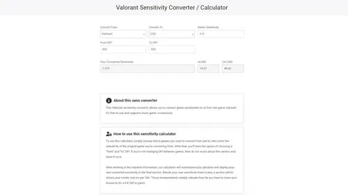 Image of the GamingSmart mouse sensitivity converter