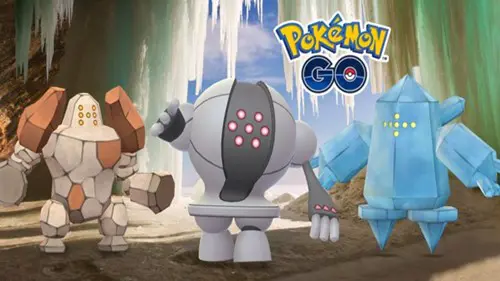 regidrago pokemon go regice regirock regice