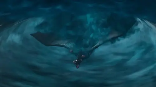 A dragon emerging in Dragon's Dogma 2.