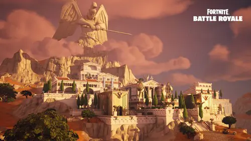 Mount Olympus in Fortnite