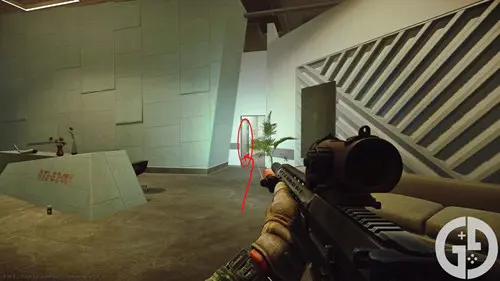 Image of the door to the stairs in Empire in Escape from Tarkov