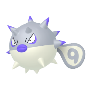 Shiny Hisuian Qwilfish, which is in the Pokemon GO Tour: Sinnoh event