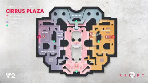 Cirrus Plaza Destiny 2 map Relikt