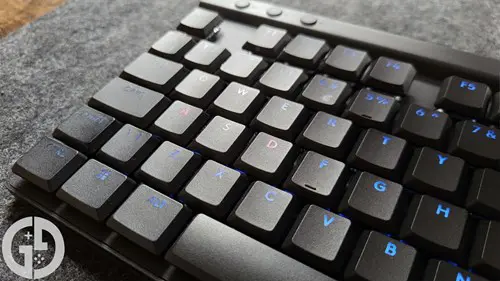 Close up image of the Logitech G515 keyboard