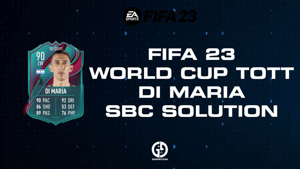 FIFA 23 World Cup TOTT Di Maria SBC Solution