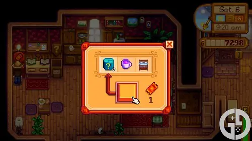 Image of Stardrop Tea as a Prize Ticket reward in Stardew Valley