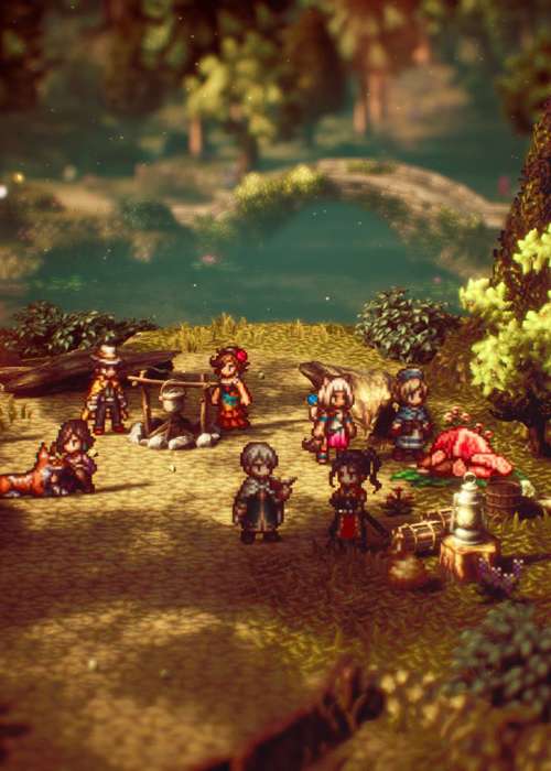 Here's how you can farm XP & level up quickly in Octopath Traveler 2