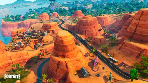 Fortnite Chapter 1 Season 5 map