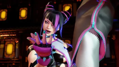 Key art of Juri as she appears in Street Fighter 6