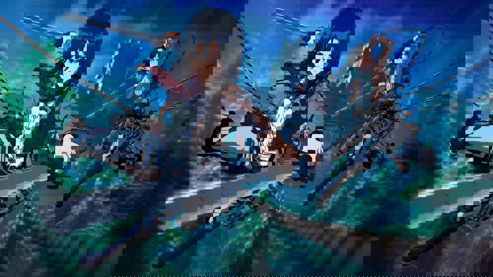 How to get the Mikasa & Levi Attack on Titan Skins in Fortnite