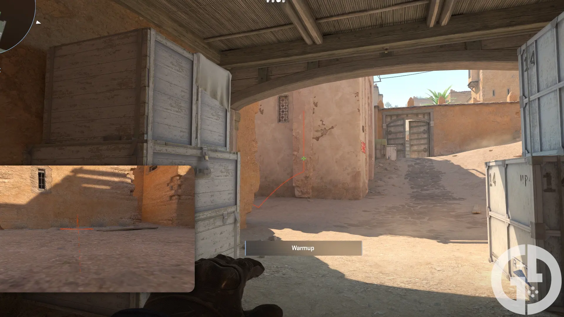 Cs2 Dust2 Mid Doors Smoke Lineup