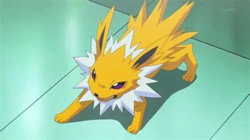 Jolteon in the Pokemon anime