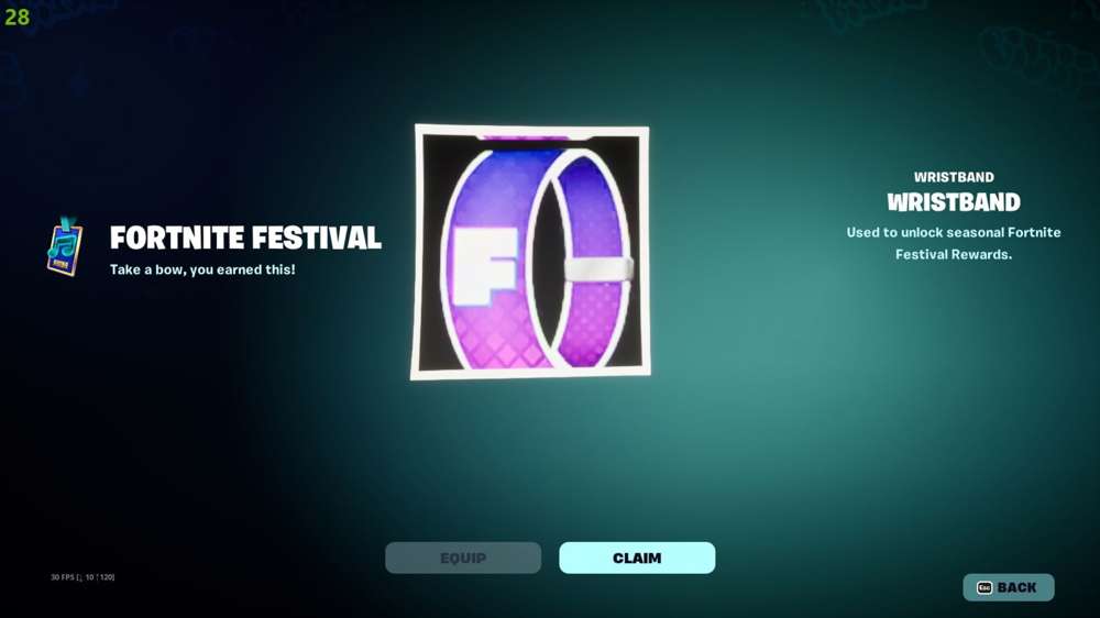 How to get Wristbands in Fortnite Festival