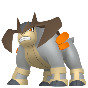 Terrakion from Pokemon Home.