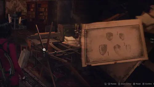 Resident Evil 4 Separate Ways: Where to get the shield puzzle clue