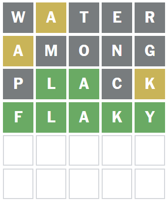 Wordle Answers 29th January 2026