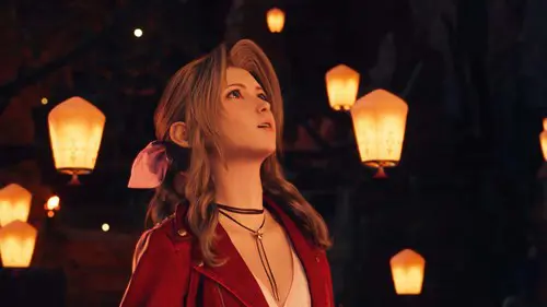 Image of Aerith in Final Fantasy 7 Rebirth