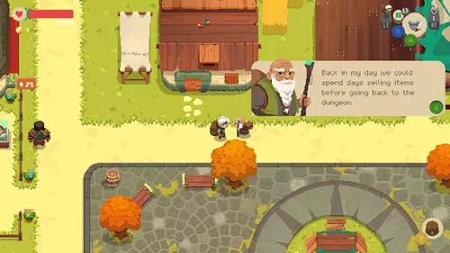 an NPC in Moonlighter