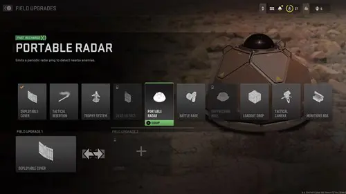 Call of Duty MW2 Portable Radar