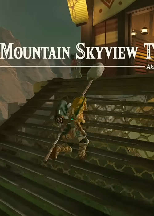 Zelda Tears of the Kingdom Ulri Mountain Skyview Tower: Where to find & how to activate