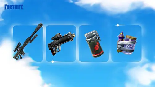 Returning weapons in Fortnite's November 23 update