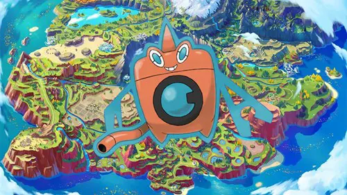 Wash Rotom on Pokemon Scarlet & Violet's Paldea map