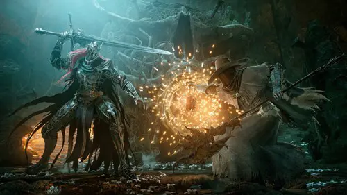 A cleirc fighting in Lords of the Fallen