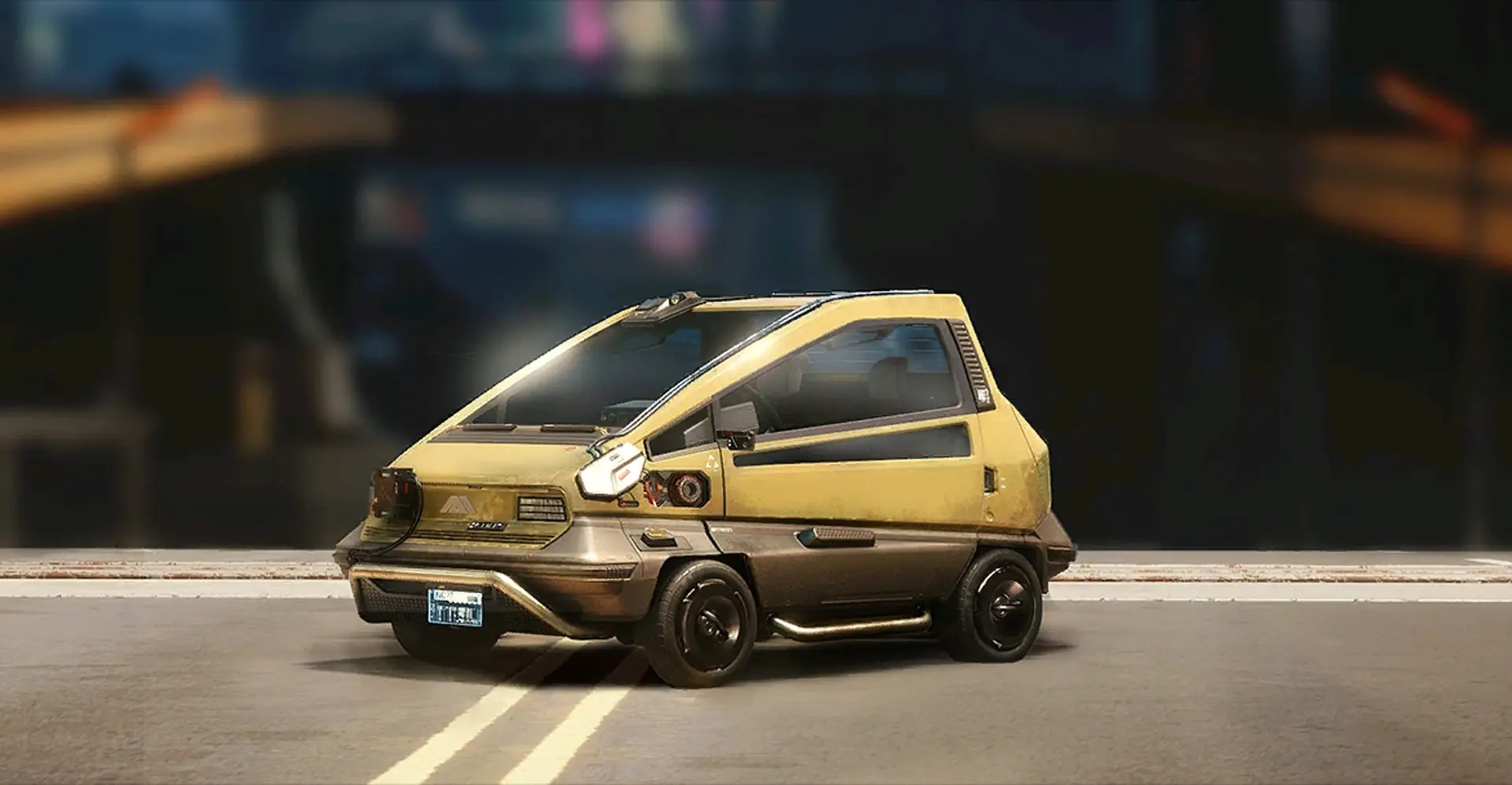 a Makigai vehicle in Cyberpunk 2077