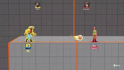 LeBron James throws his basketball in MultiVersus.