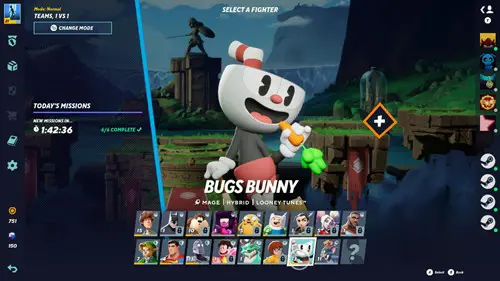 Cuphead for Bugs Bunny