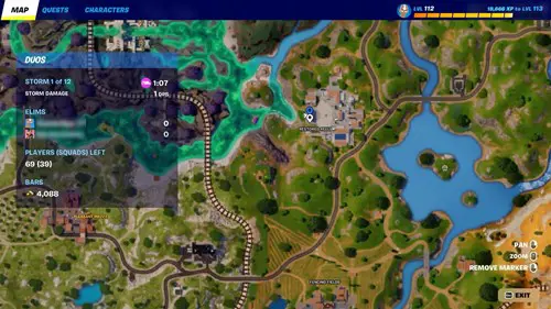 Fortnite Restored Reels location