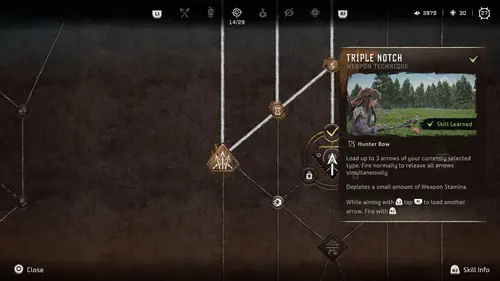 Horizon Forbidden West Best Skills - triple notch