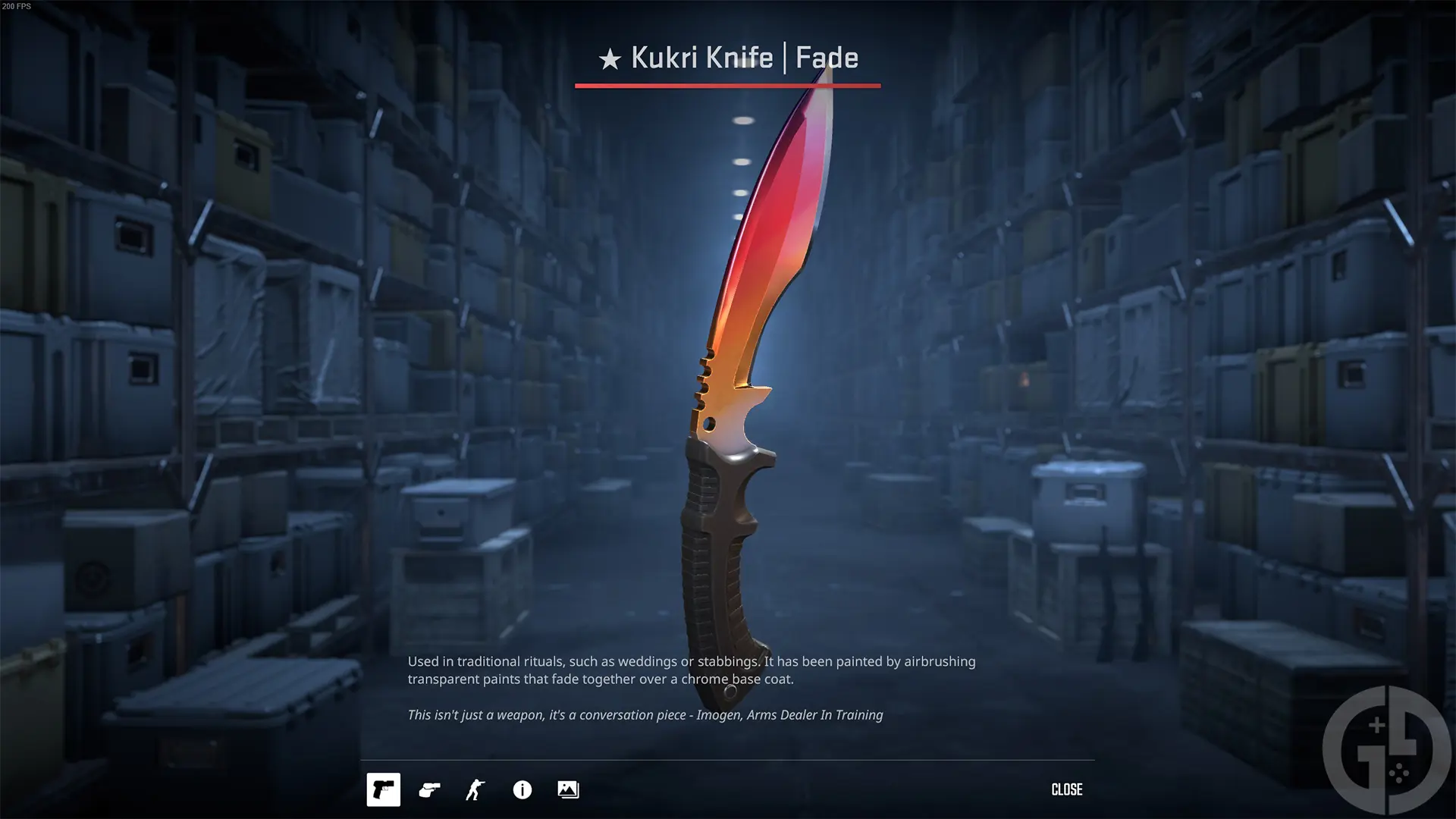 Kukri Knife in CS2