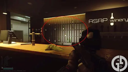 Image of behind the bar in ASAP Winery in Escape from Tarkov