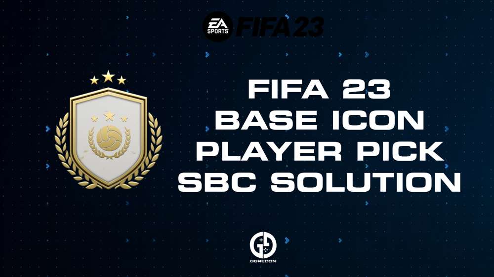 FIFA 23 Base Icon Player Pick SBC Solution