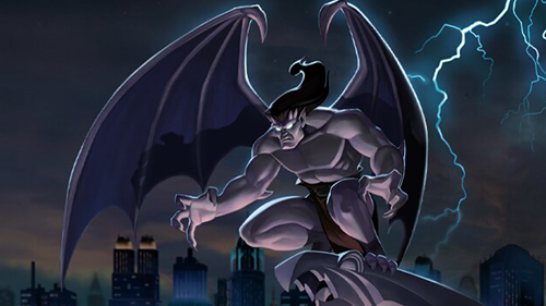 The key art for Disney's Gargoyles Remastered.