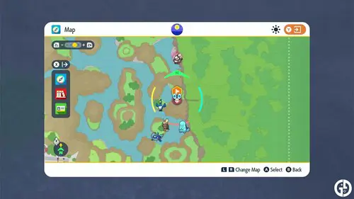 The Prism Scale location in Pokemon Scarlet & Violet's Teal Mask DLC