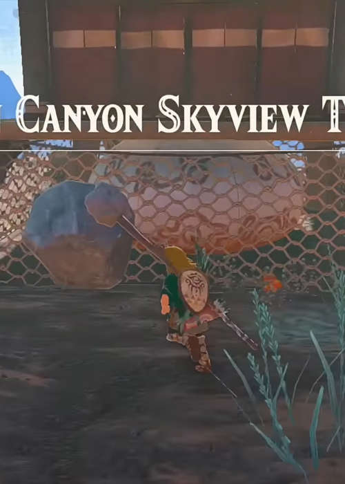 Zelda: Tears of the Kingdom Eldin Canyon Skyview Tower: Where to find & how to activate