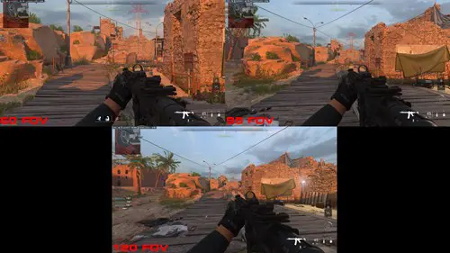 MW2 FOV comparison