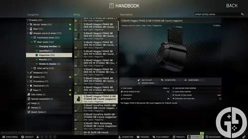 Image of the PMAG MAGPUL 60-round magazine in Escape from Tarkov