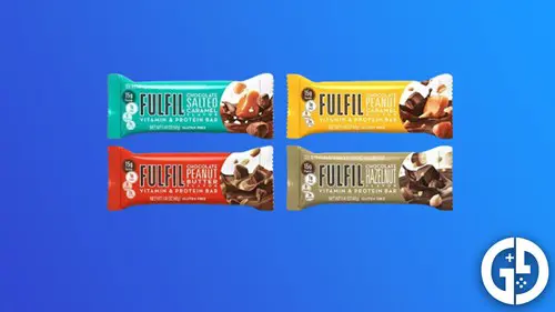 A variety pack of FULFIL protein bars