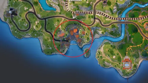 Where on the map you can find Peter Griffin in Fortnite