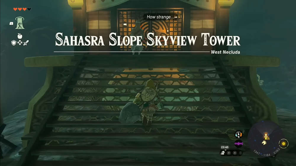 Zelda: Tears of the Kingdom Sahasra Slope Skyview Tower: Where to find & how to activate