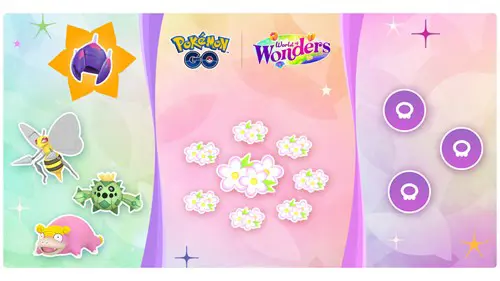 The Wonder Ticket rewards in Pokemon GO