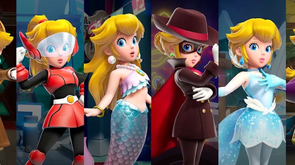 All transformations & costumes in Princess Peach: Showtime