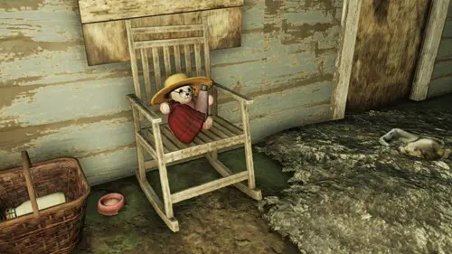 A bubblegum bear in Fallout 76