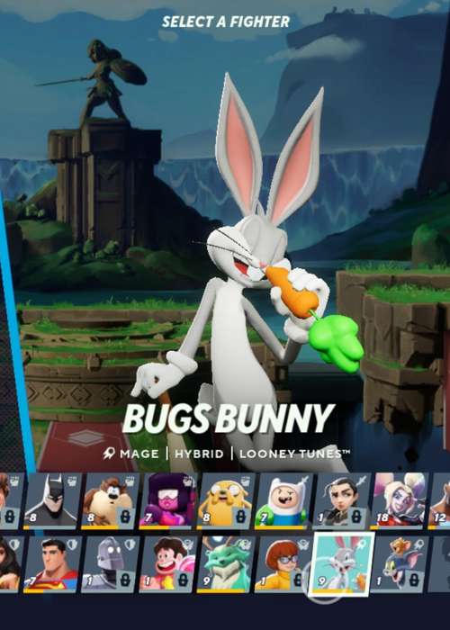 MultiVersus Bugs Bunny combos, perks and specials