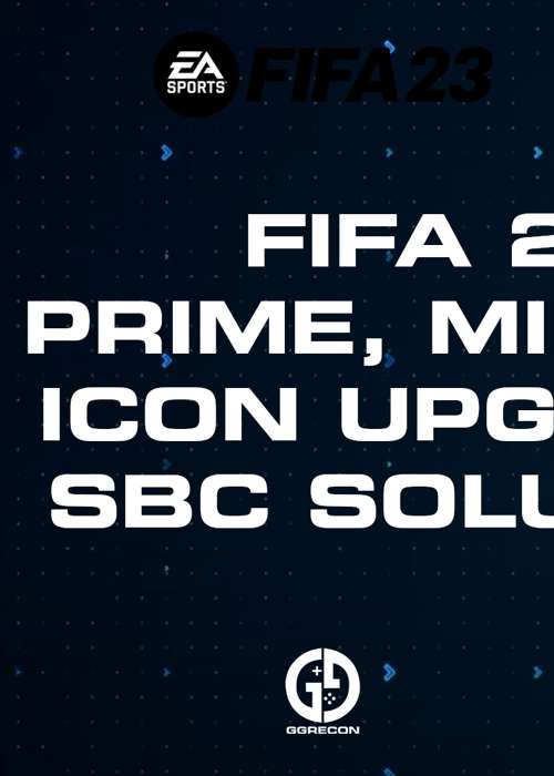 FIFA 23 88+ Prime, Mid, or World Cup Icon Upgrade SBC Solution